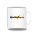 Hamburg Skyline Tasse - Aquarell