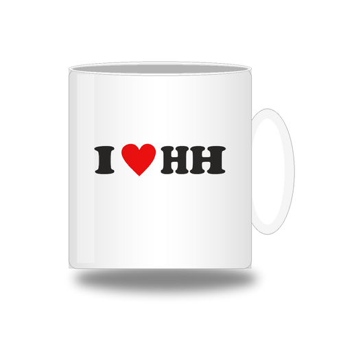 I Love HH Tasse - Hamburg